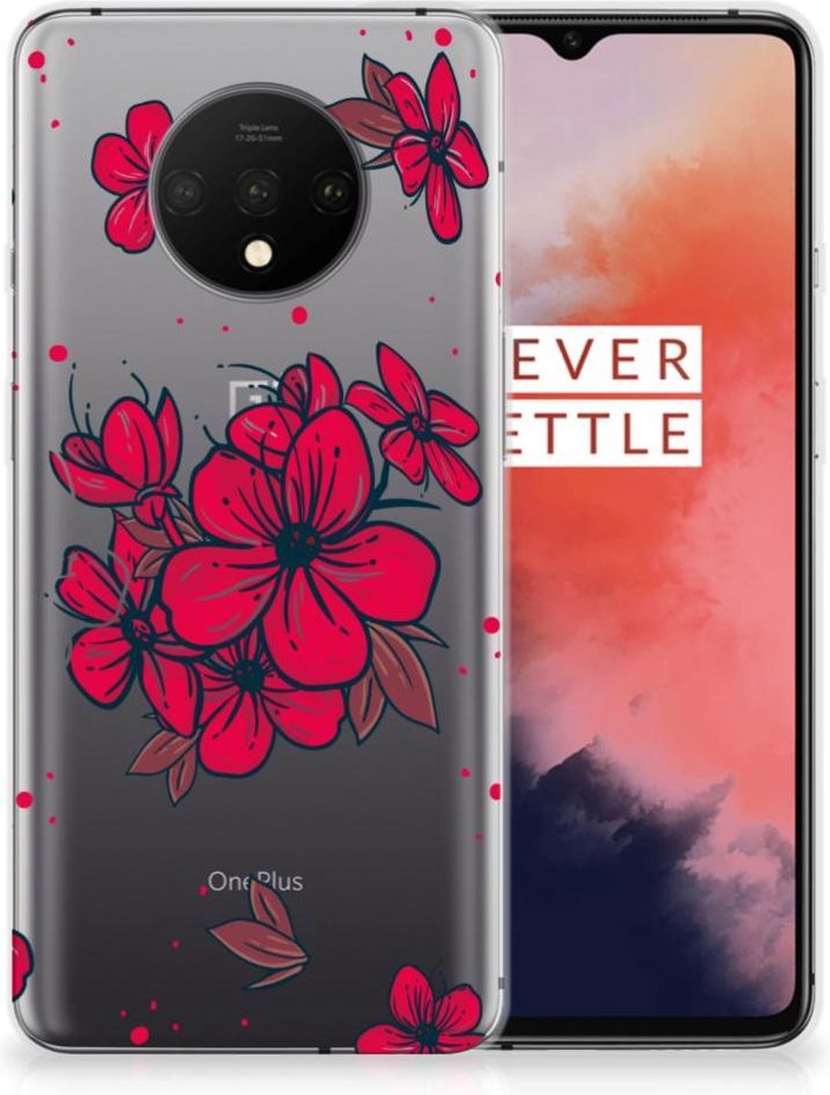 OnePlus 7T TPU Case Blossom Red