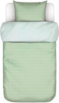 Marc O'Polo Flori - Dekbedovertrek - Eenpersoons - 140x200/220 cm + 1 kussensloop 60x70 cm - Soft green