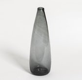 The Table bubble - karaf - Ø 7 - 30 cm - 1,5L - gerecycled glas - grijs