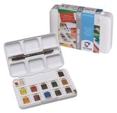 Van Gogh Aquarelverf pocketbox Basic Colours met 12 halve Napjes