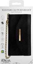 iDeal of Sweden iPhone Xr Mayfair Clutch Velvet Black