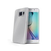 Samsung Galaxy S6 Edge Hoesje - Celly - Gelskin Serie - TPU Backcover - Transparant - Hoesje Geschikt Voor Samsung Galaxy S6 Edge