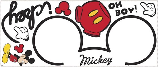 Roommates Muurstickers Mickey Mouse Vinyl 11 Stuks