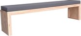 Wood4you - Tuinbank Amsterdam douglas 140Lx50Hx38D cm - incl kussen