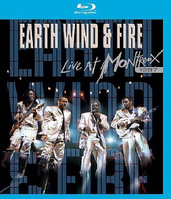 Cover van de film 'Earth, Wind & Fire - Live At Montreux 1997'