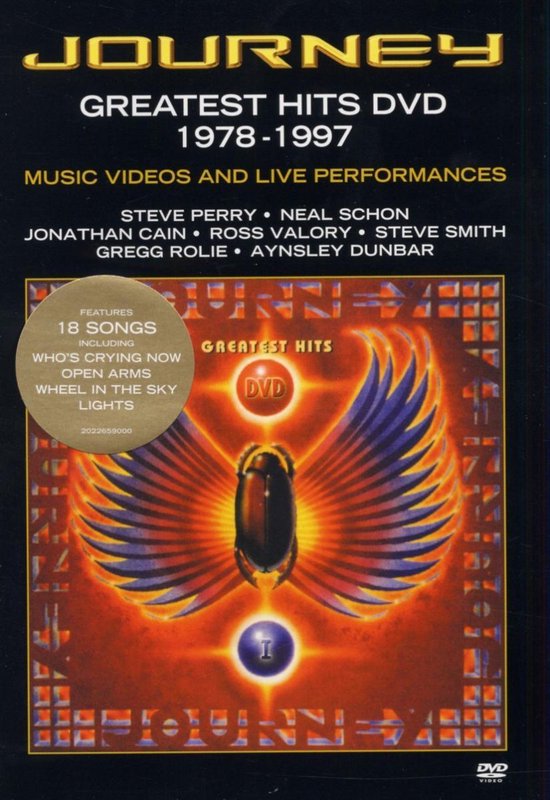 Cover van de film 'Journey - Greatest Hits '78-'97'