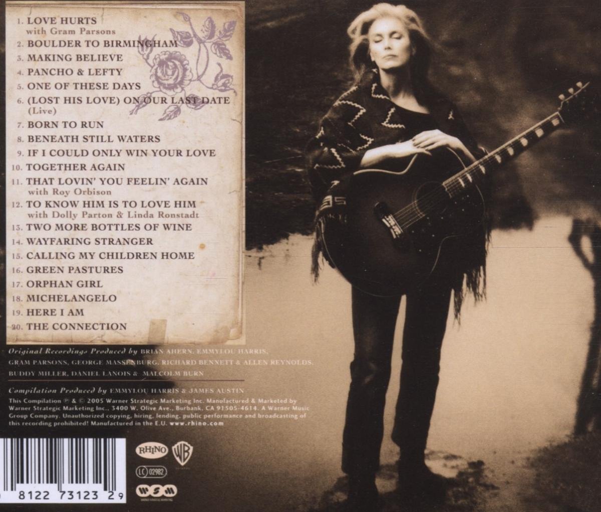 Very Best Of Emmylou Harris, Emmylou Harris CD (album) Muziek
