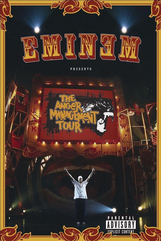 Cover van de film 'Eminem - Anger Management Tour'