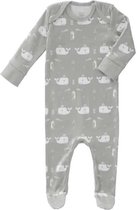 Fresk pyjama met voet Whale dawn Grey