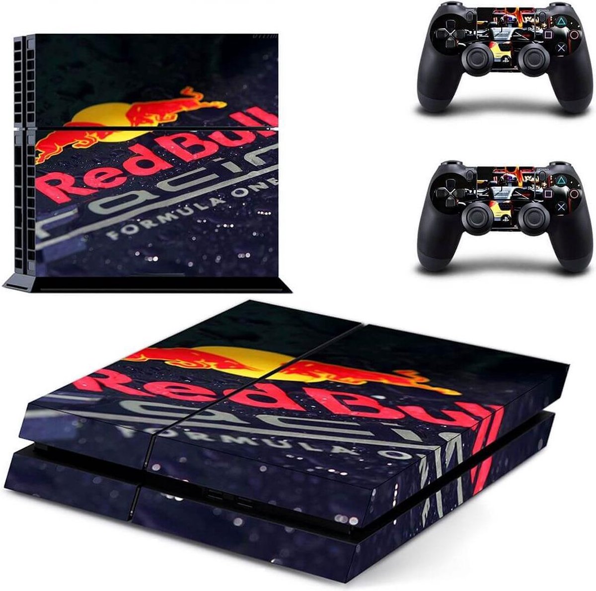 Red Bull Racing - PS4 Skin - 1 console en 2 controller stickers - geschikt  voor... | bol.com