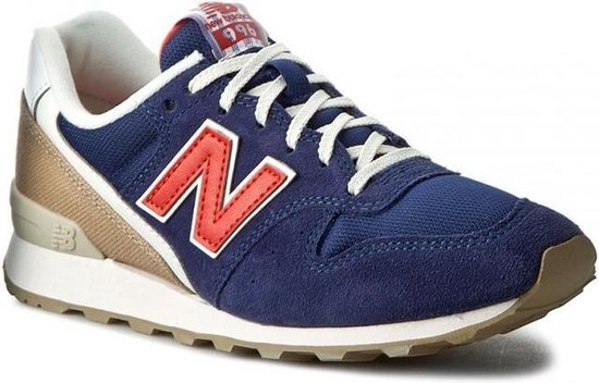 New Balance - Dames Sneakers WR996HG - Blauw - Maat 37 1/2 | bol.com