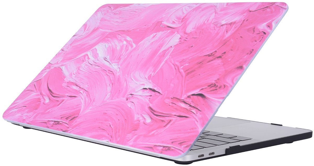 Mobigear Laptophoes geschikt voor Apple MacBook Pro 15 Inch (2016-2019) Hoes Hardshell Laptopcover MacBook Case | Mobigear Painting - Model 28 - Model A1707 / A1990