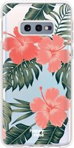 HappyCase Galaxy S10E Flexibel TPU Hoesje Tropic Vibe Print