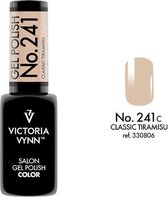 Gellak Victoria Vynn™ Gel Nagellak - Salon Gel Polish Color 241 - 8 ml. - Classic Tiramisu