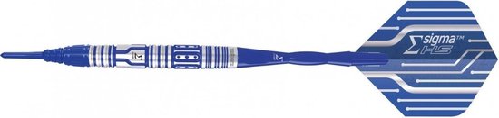 Afbeelding van het spel Unicorn Hs Sigma Converta Softtip Blauw 22 Gram