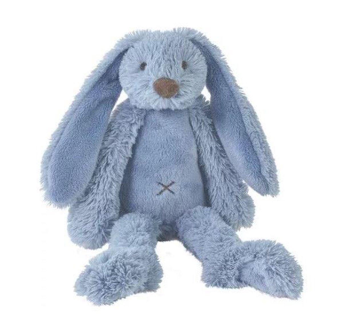 Happy Horse Geschenkverpakking Konijn Richie Donkerblauw Knuffel no. 1 - 28 cm / Knuffeldoekje - 33 cm — afbeelding 2
