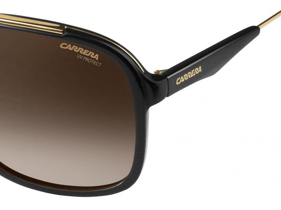 Carrera Eyewear Zonnebril 133/s 2ik/9k Piloot Heren Zwart/goud van Carrera — afbeelding 4