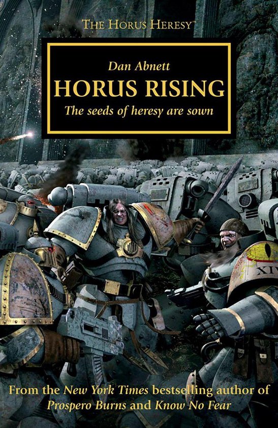 The Horus Heresy 1 - Horus Rising - cover