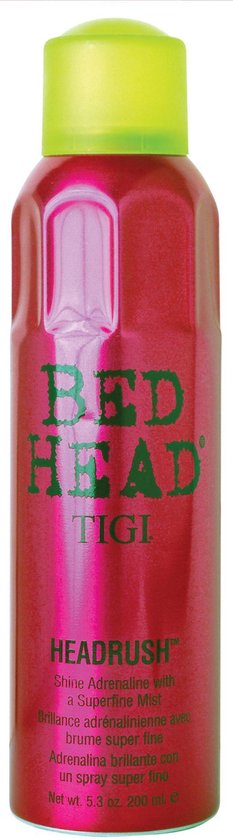BED HEAD By Tigi HEADRUSH Shine Spray – 5,3 Oz (ca. 150 Ml), Mit Superfine Mist Für Ultimativen Glanz
