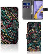Geschikt voor Samsung Galaxy A51 Telefoon Hoesje Aztec