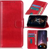 Samsung Galaxy S20 Ultra hoesje - Wallet bookcase - Rood - GSM Hoesje - Telefoonhoesje Geschikt Voor Samsung Galaxy S20 Ultra