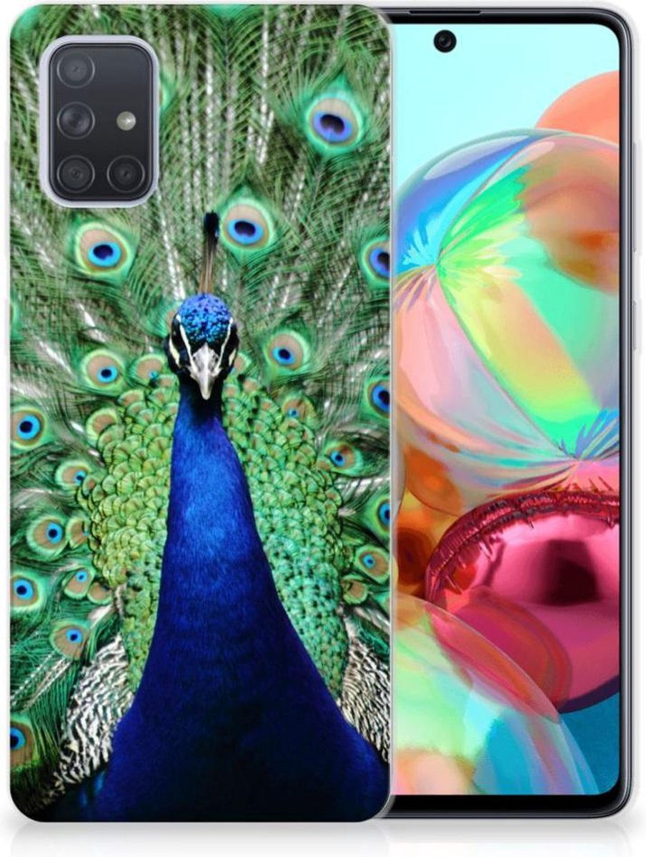 Samsung Galaxy A71 TPU Hoesje Pauw