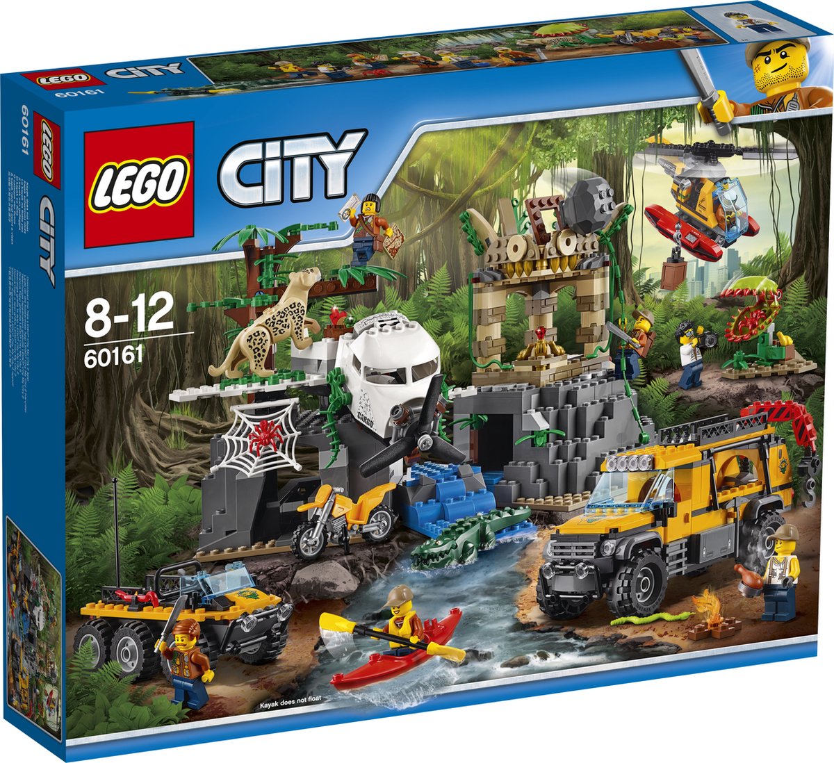LEGO City Jungle Onderzoekslocatie - 60161 | bol.com