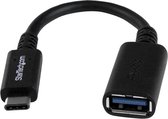 USB A to USB C Cable Startech USB31CAADP Black