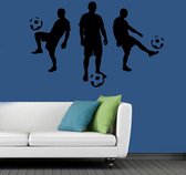 3D Sticker Decoratie Voetbal Muursticker Voetbal Speler Decal Sport Decoratie Muurschildering voor jongens Kinderkamer Decor home decor voetbal sport stickers