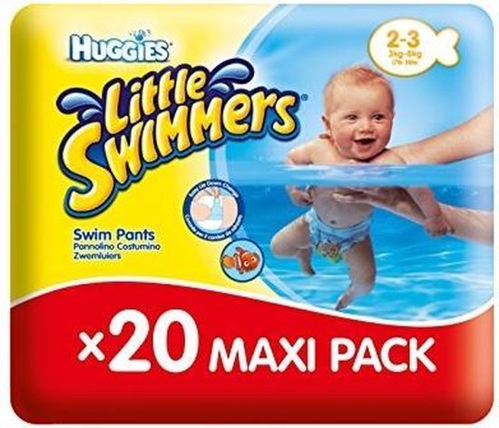 Huggies Little Swimmers Zwemluiers Jongen/meisje Klein 20 stuk(s)