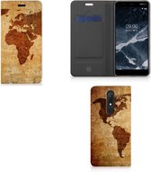 Book Cover Nokia 5.1 (2018) Wereldkaart