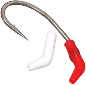 Korda Red/White Kickers - Large - Haakmaat 2 - 4 - Rood