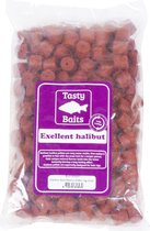 Tasty Baits Excellent Red Halibut Pellet - 1kg - 20mm - Rood