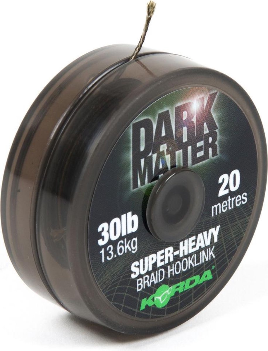 Korda Dark Matter Braid - 15lb - Zwart - Korda