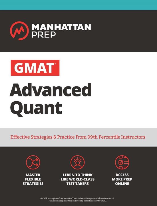 Manhattan Prep GMAT Strategy Guides GMAT Advanced Quant (ebook), Manhattan Prep bol