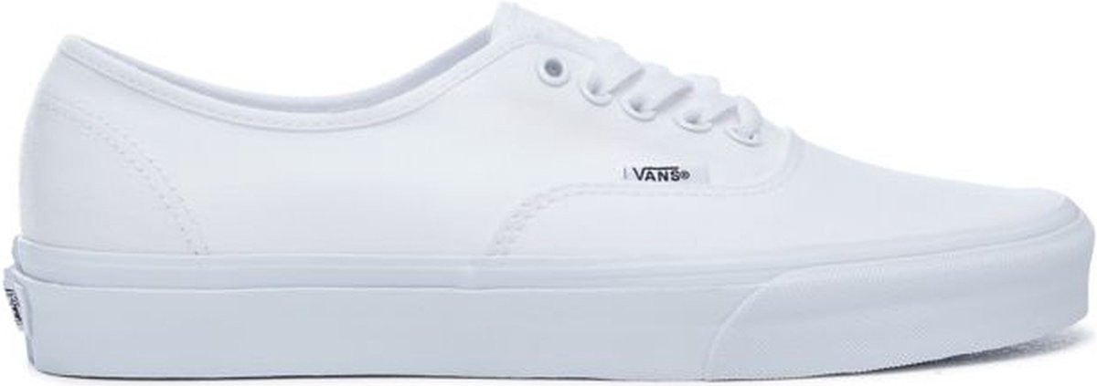 vans u authentic white