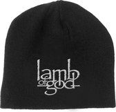 Lamb of God Beanie Muts Logo Zwart