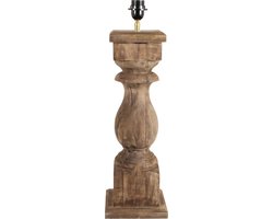 Foto: Light living lampvoet 19x19x64 cm cadore hout weather barn