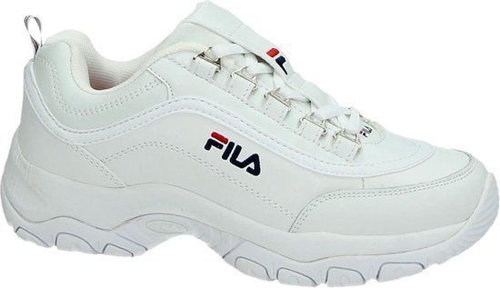 Fila Strada LOW Sneakers 1010560 , Wit, Dames - Schoenen.nl