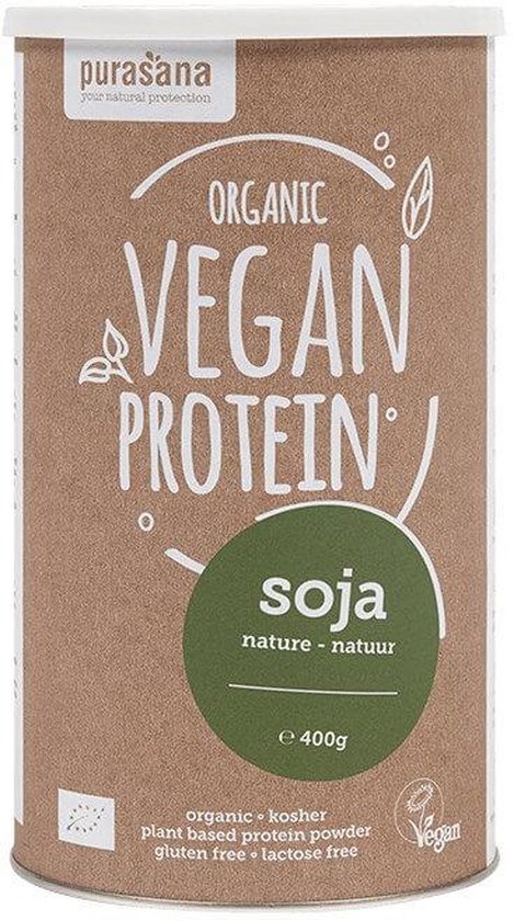 Purasana Vegan Protein Soja naturel