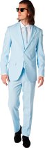 OppoSuits Cool Blue - Mannen Kostuum - Blauw - Feest - Maat 48