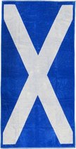 Strandlaken Schotse Vlag - 100x200 cm - Blauw