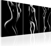 Schilderij - Nacht van de Zintuigen , 3 luik