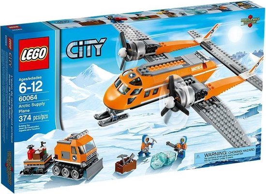 LEGO City Arctic Bevoorradingsvliegtuig - 60064