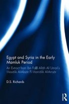 Egypt and Syria in the Early Mamluk Period