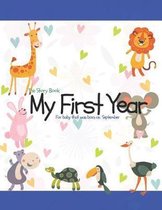 The Story Book My First Year For baby that was born on September
