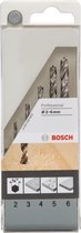 Bosch houtborenset - zeskantschacht - 5-delig