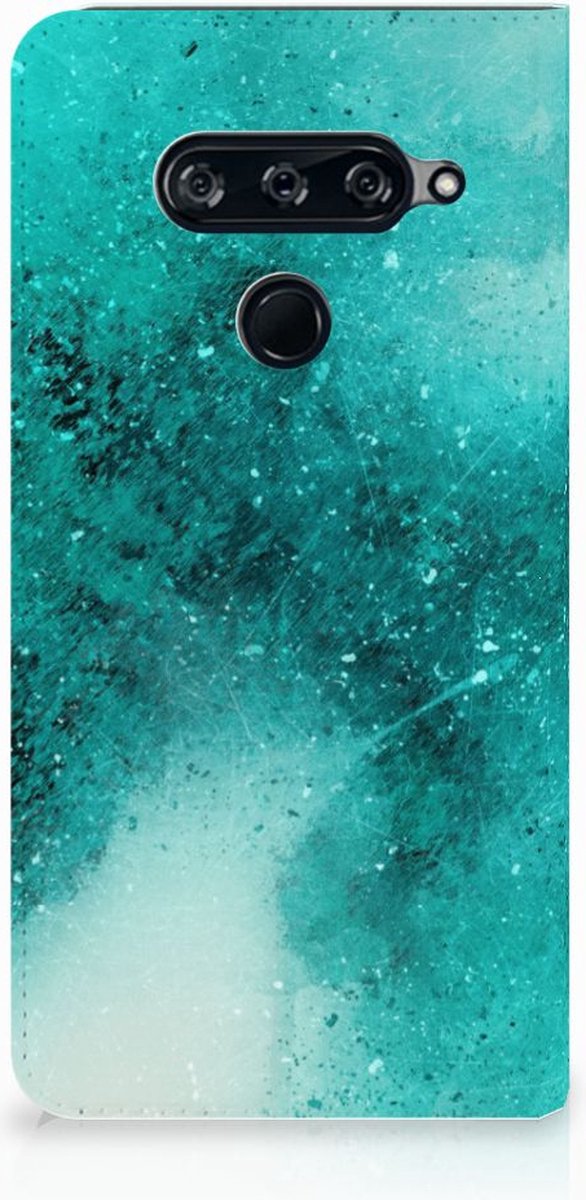 Bookcase LG V40 Thinq Painting Blue