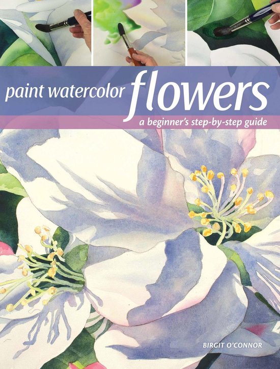 Paint Watercolor Flowers - cover