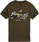 Superdry Vintage Logo Infill Heren T-shirt - Maat S